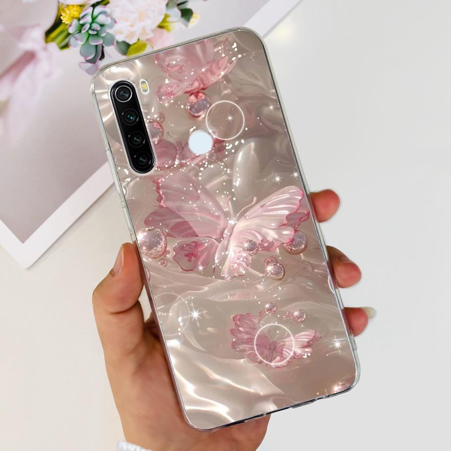 For Xiaomi Redmi Note 8 Case Note 8T Luxury Painted Cover Clear Silicone Phone Case For Redmi Note 8 Pro Note8 Note8T Soft Shell