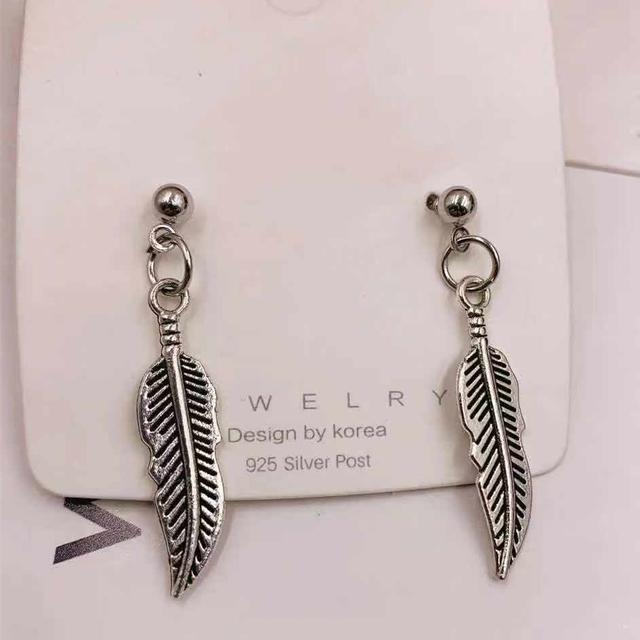 Fashion Cross Pendant Cartilage Drop Dangle Earrings Punk Jewelry For Cool Women Girl Friendship Gifts