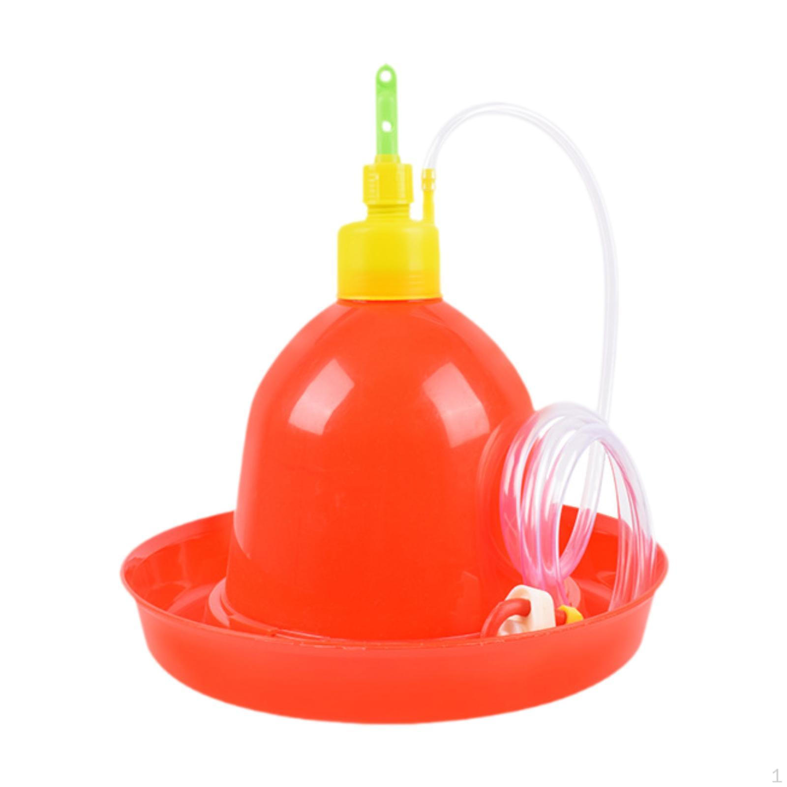 

Automatic Poultry Drinker Waterer Chicken Kits Water Drinking Bowl for Quail Goose