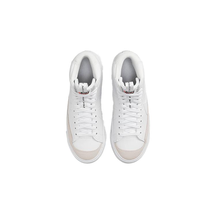 Nike Blazer Mid '77 SE Grade School 'Dance - White Black' (Unisex) White / White / Black / White Kids' Skateboarding Shoes DH8640 102