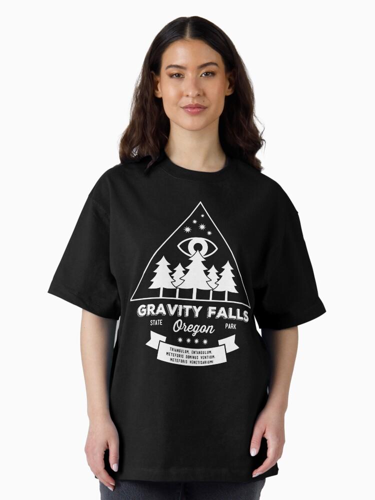 Gravity Falls Visit Gravity Falls, Oregon! Oversized T-Shirt