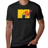 MTV T-Shirt Graphic Tee Shirt Funny Costumes Blouse Animal Prinfor Boys Slim Fit T Shirts for Men