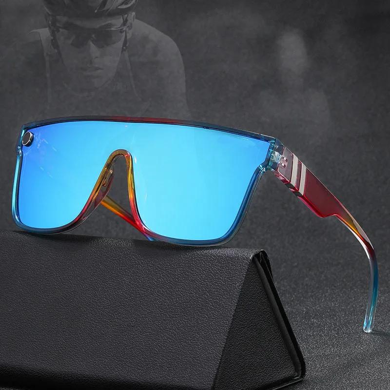 Brand UV400 Sunglasses for Men Women Outdoor Sports Windproof Cycling Fishing Driving Luxury Multi Color Eyewear