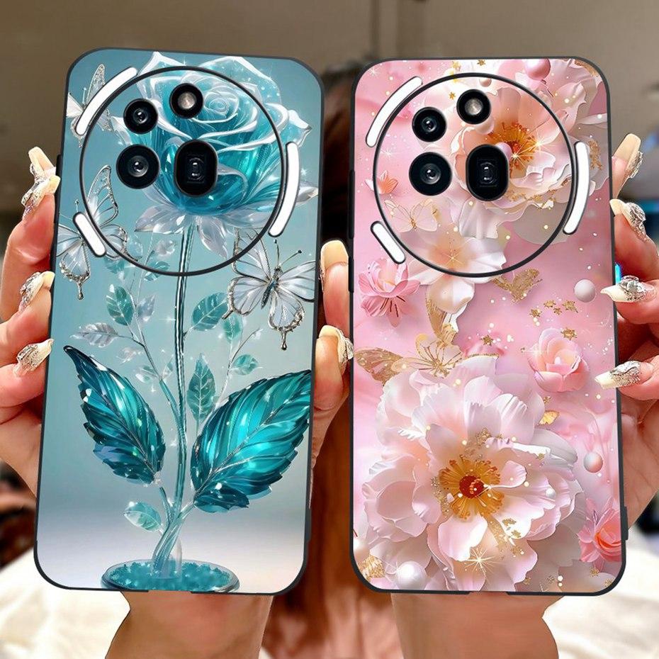 Cute Painting Phone Case For Nothing Phone (3a) Pro Soft Silicone TPU Back Cover For Nothing Phone3a 3a Pro Cases Bumpers