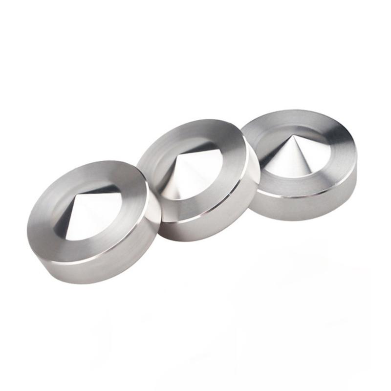 Steel Speaker Spikes Cones Foot Isolation Pad Audios Equipment Shock Absorbers Feet for Improved Acoustics Claritys