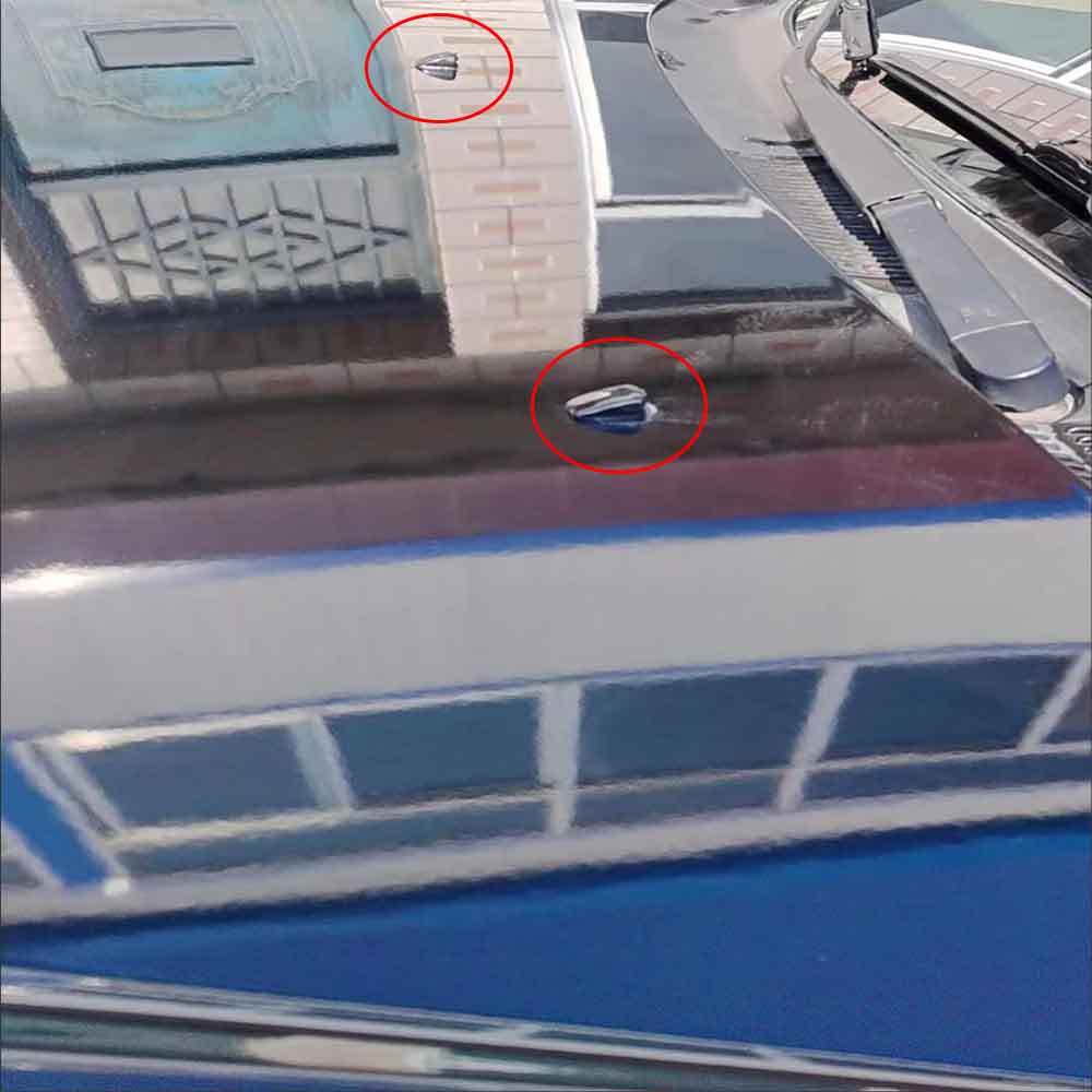 2Pcs Windscreen Wiper Washer Jet Nozzle 7700413545 For Renault Clio MK2 1998-2012