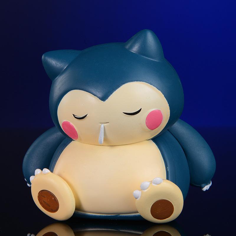 Pokemon Cute Psyduck Munchlax Snorlax Figure Toys Kawaii Anime PVC Figurine Model Dolls Children Gift
