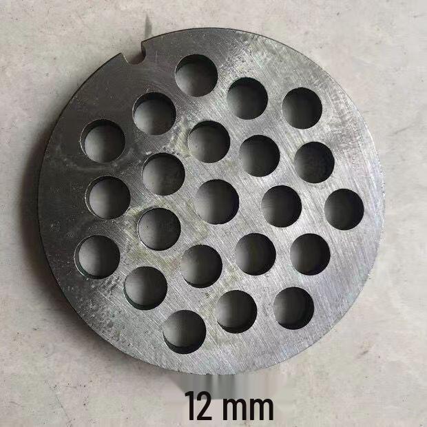 32-Type Meat Grinder Accessory Set: Cross Blade, Round Blade, Grating Plate, Hole Plate, Stainless Steel Blades