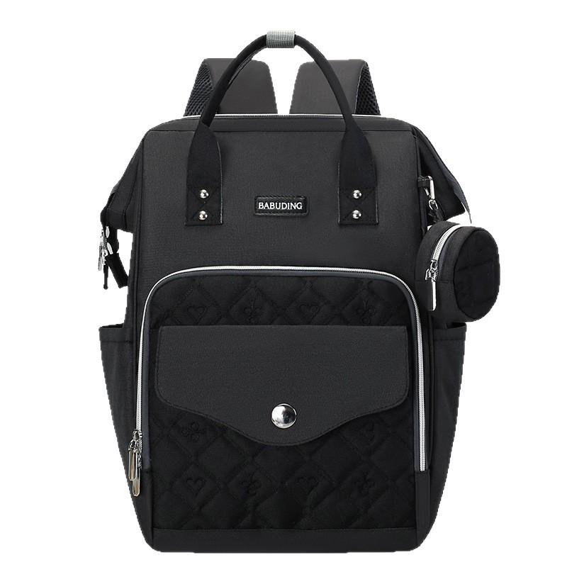 New waterproof mommy bag, large-capacity backpack, lightweight travel backpack, customizable with printing