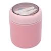 530ml Insulated Lunch Box with Spoon and Lid for Food Stainless Steel Portable Insulation Vacuum Soup Cup