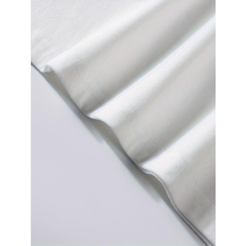 Europäische Größen Poker A Print, Nischen Crew Neck T-Shirts für Herren, Lässige Bequeme T-Shirts für Herren, Oberteile für den Sommer