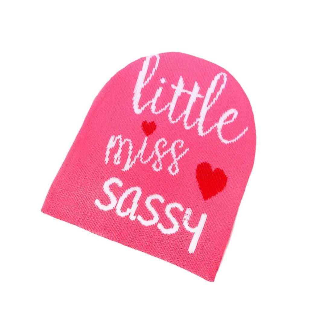 Knit Simple Letter Hat With Thermal Function For Daily Use Supplies Decoration