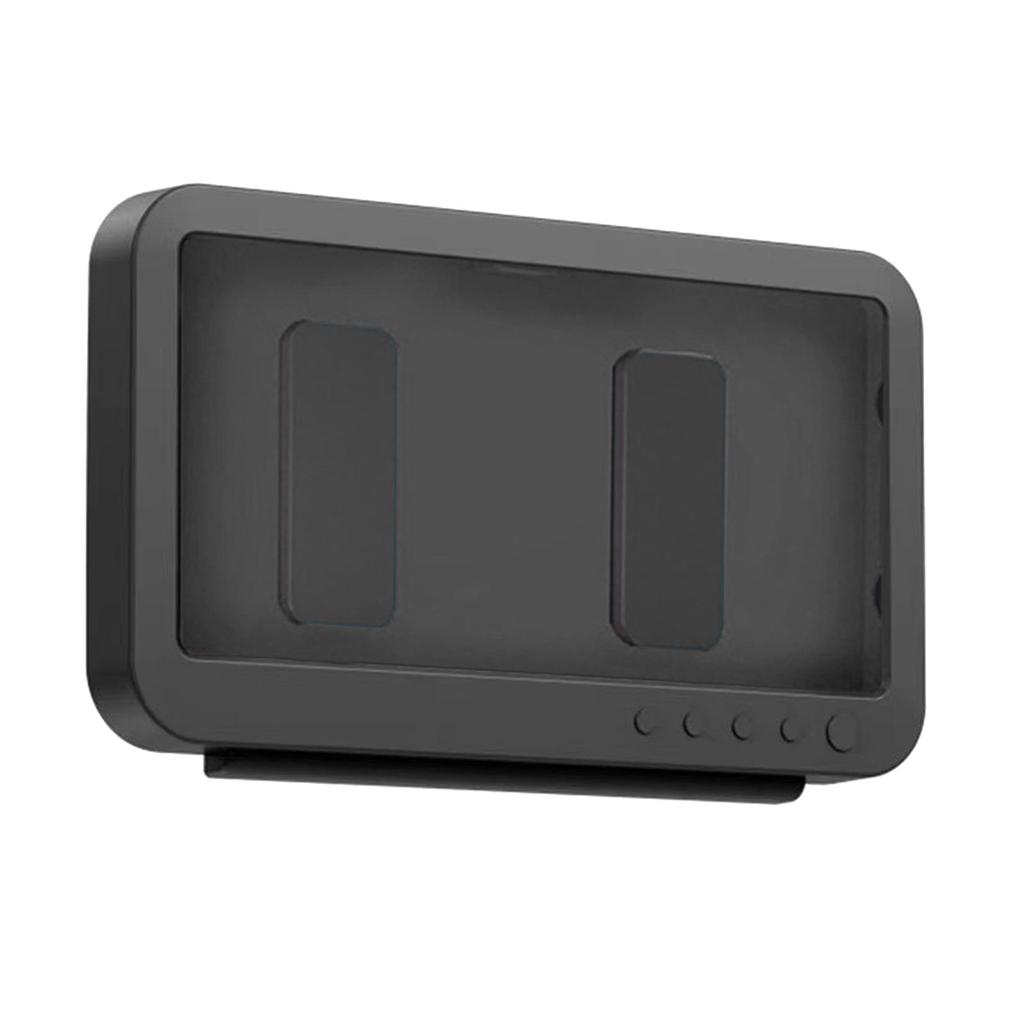 Waterproof 360° Rotation, Anti-Fog Mirror/Wall Mount Phone Holder for Shower Bathroom, Kitchen,