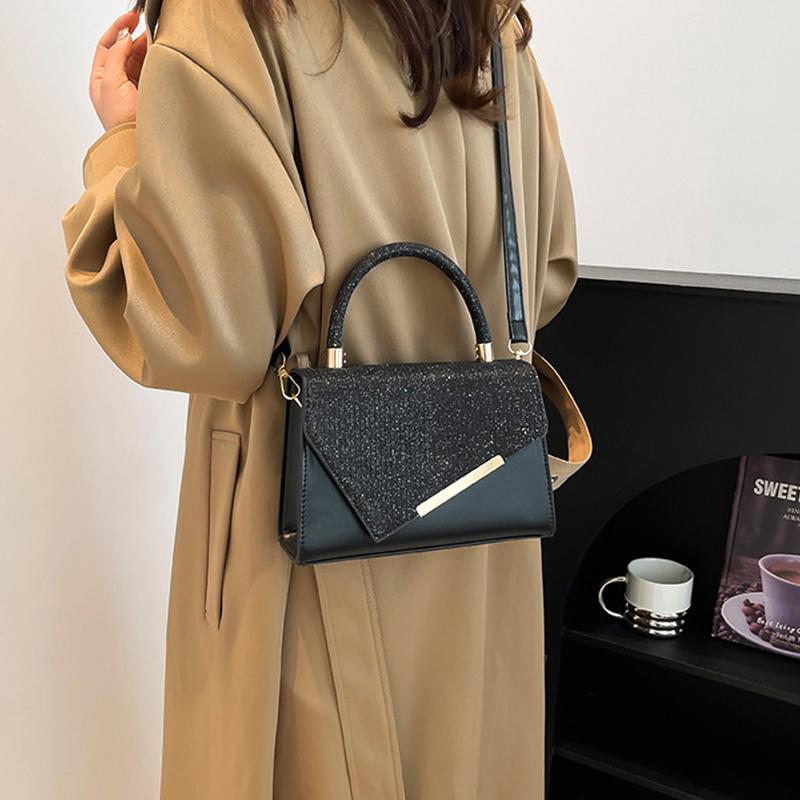 Retro Niche Design Crossbody Malá Čtvercová Kabelka Dámská Luxusní Kabelka Nová Trendy Módní Klopová Kabelka a Peněženka AVE