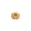 14K Gold Plated Zirconium Star Spacer Bead Necklace DIY Jewelry Accessory
