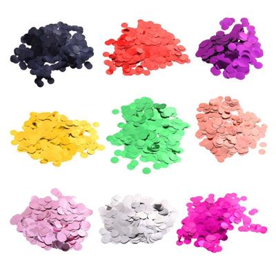 Papierkonfetti Hochzeit Exklusiv für grenzüberschreitende 10 G/Packung Partyzubehör Gemischte Farbe Streublumen Ballonfüllung Papierbedarf Papierkonfetti