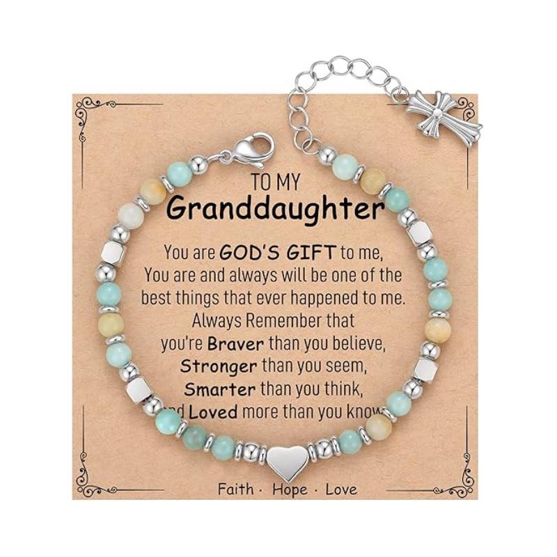 JYL TS Bracelet Adjustable Lobster Clasp Heart Pendant Enhances Relationship Luck