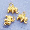 Elephant Metal Pendant Fashion Diy Earrings Bracelet Necklaces Pendants Accessories