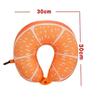 Convenience Travel Portable Fruit U Shaped Pillow Cushion Nanoparticle Neck Pillows Cervical Pillow Fruit Pattern Travel Pillows