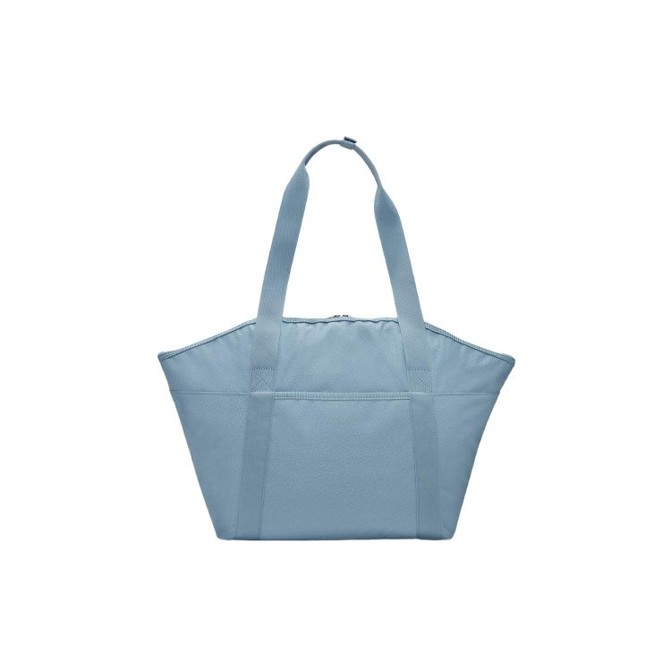 Nike Large Capacity Sports Strap Training Fabric Tote Bag Women Tote Bags Gray Blue CV0063-494