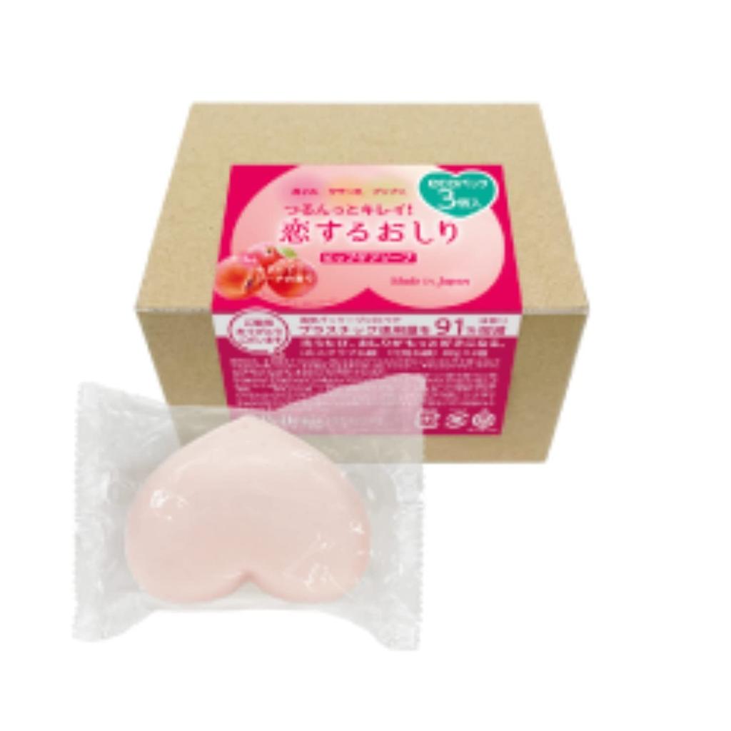 Koisuru Oshiri Hip Care Soap Eco Pack 80g X 3
