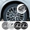 4 Piezas 62MM Emblema de Coche Tapa Central de Rueda Accesorios de Cubo Para F SPORT ES RX NX LS UX CT GS RC HS SC TX LB LM LX GX LC RZ IS