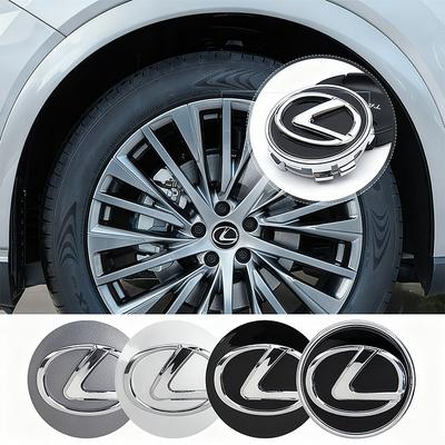 4Pcs 62MM Car Emblem Wheel Center Cover Hub Accessories For F SPORT ES RX NX LS UX CT GS RC HS SC TX LB LM LX GX LC RZ IS