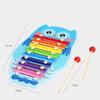 Montessori Wooden 8 Tones Multicolor Xylophone Wood Musical Instrument Toys For Baby Kids Puzzles Early Learning Games