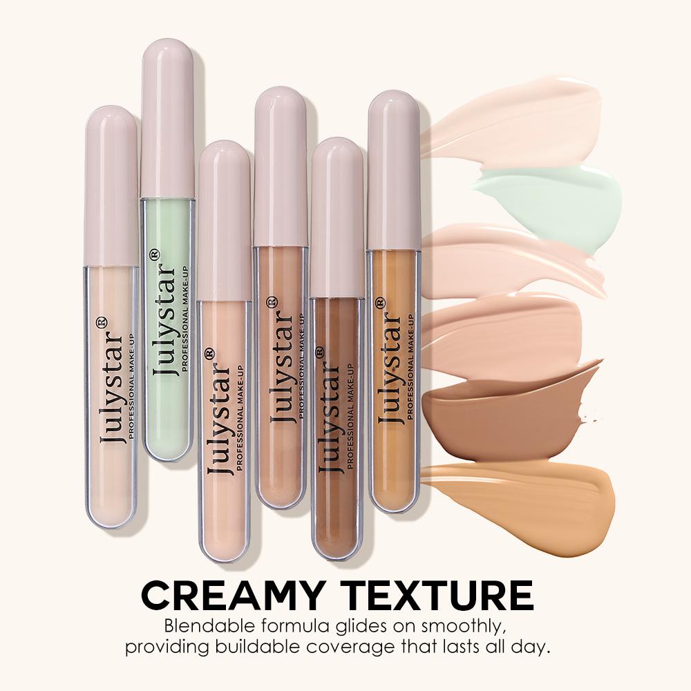 Liquid Concealer Full Coverage Waterproof Makeup Concealer for Dark Circles Acne Scars Blemishes High Pigmented Corrector Liquid Foundation