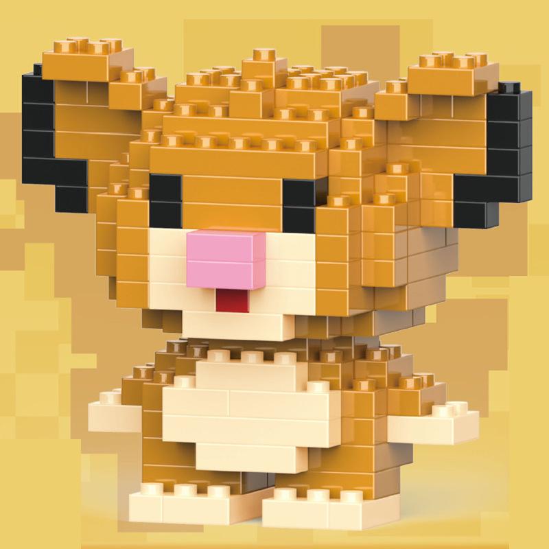 Compatible Lego Bricks Cartoon Animal Figurine Children's Educational Building Toys