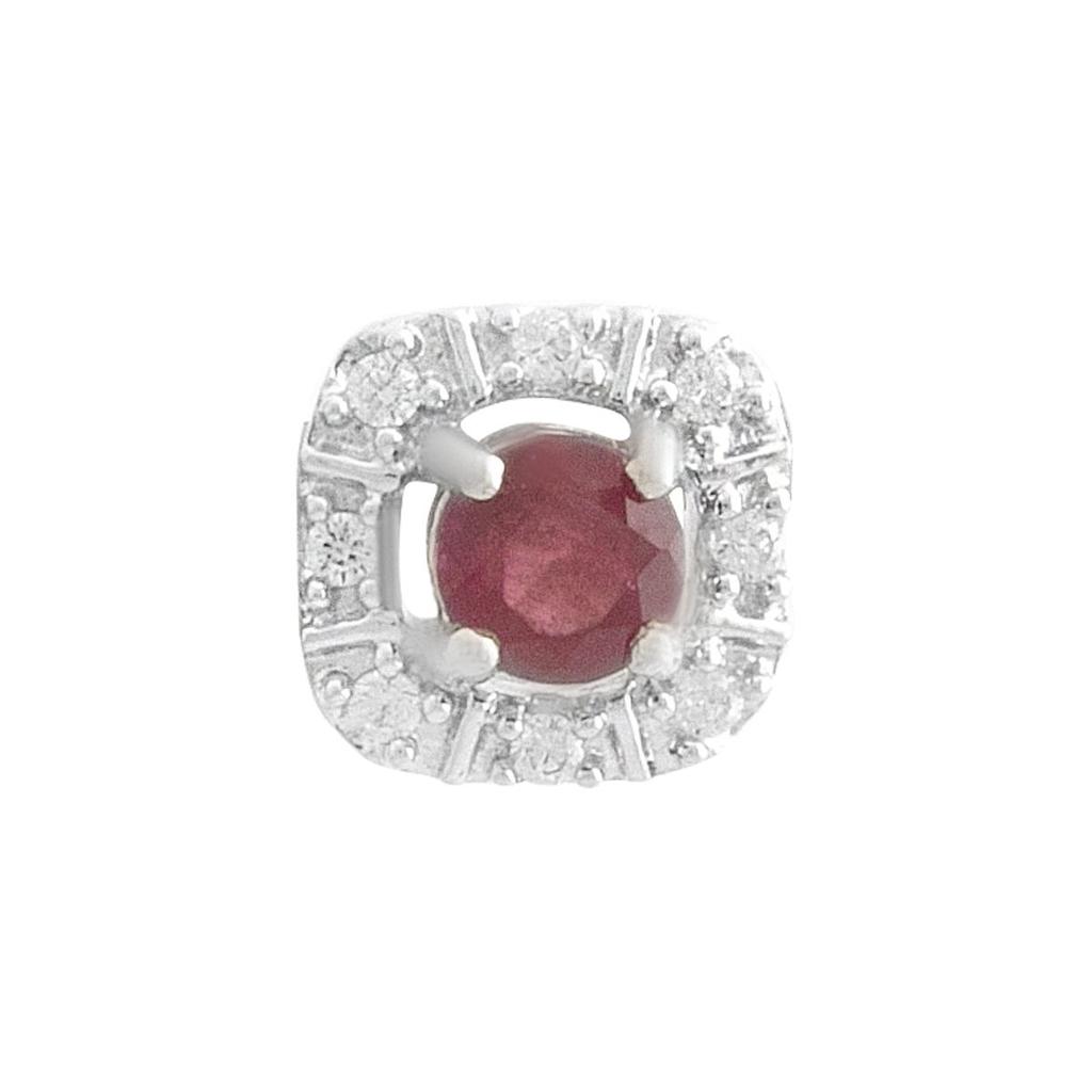 Серебряная подвеска с рубином 0.525ct (2187875)