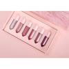 HANDAIYAN - 6-Color Pearlescent & Matte Diamond Liquid Lipstick Set - 2 Types