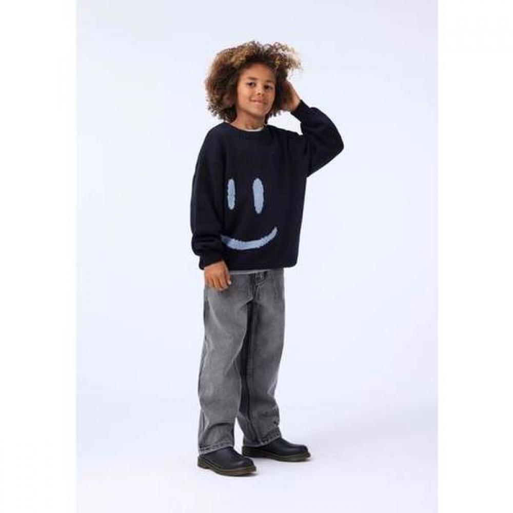 Molo [25fw] 3 16 Years Velo Smile Knit Akhf9kn014