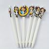 8pcs Nurse-Themed Ballpoint Pens with Cute Cartoon Nurse & Medical Icons - Durable Plastic Pens for, Office