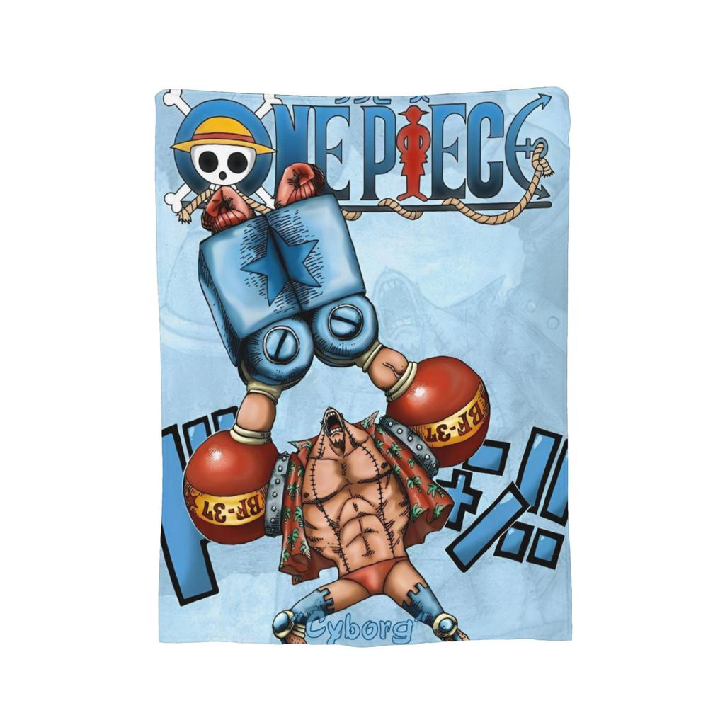 Zoro Wanted Luffy Anime Blanket Flannel Throw Blanket Bedroom Sofa Printed Ultra-Soft Warm Bedsprea,