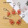 God of Wealth Acrylic Keychain: Cute New Year Blessing Pendant Gift.