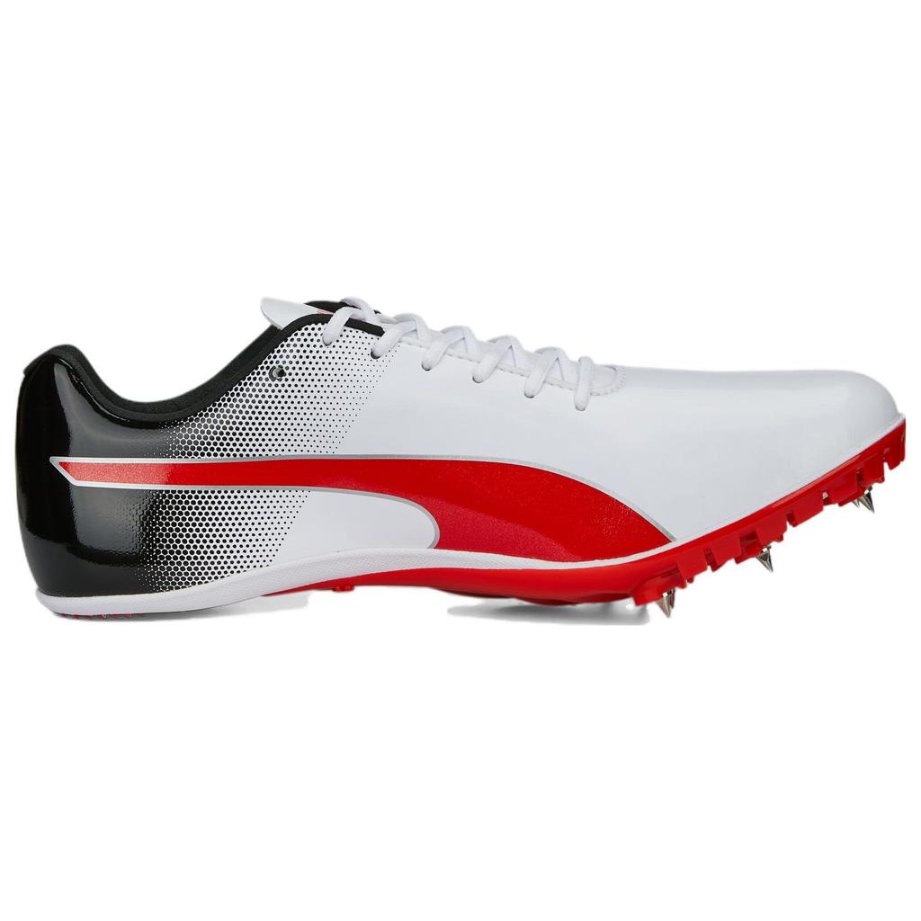 Puma Evospeed Sprint 14 Comfortable Athletic Fabric Durable Breathable Low-Top Running Shoes Unisex sneaker White 377001-03
