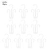 Portable Durable 10 Pcs Shelf Hanger Plastic Shoes Drying Hooks Hanger Slipper