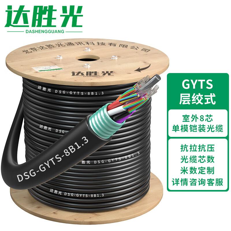 Dasheng Optic GYTS Armored Outdoor Single-Mode Fiber Optic Cable