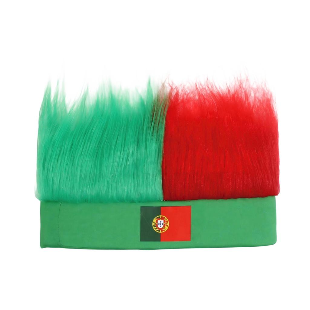 Fan Wigs, Flag Color Headbands, Football Cheering Props, Headwear