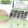 500PCS Star Serrated Metric Split Lock Washer Set Gasket Spacer Assortment Set  Industrial
