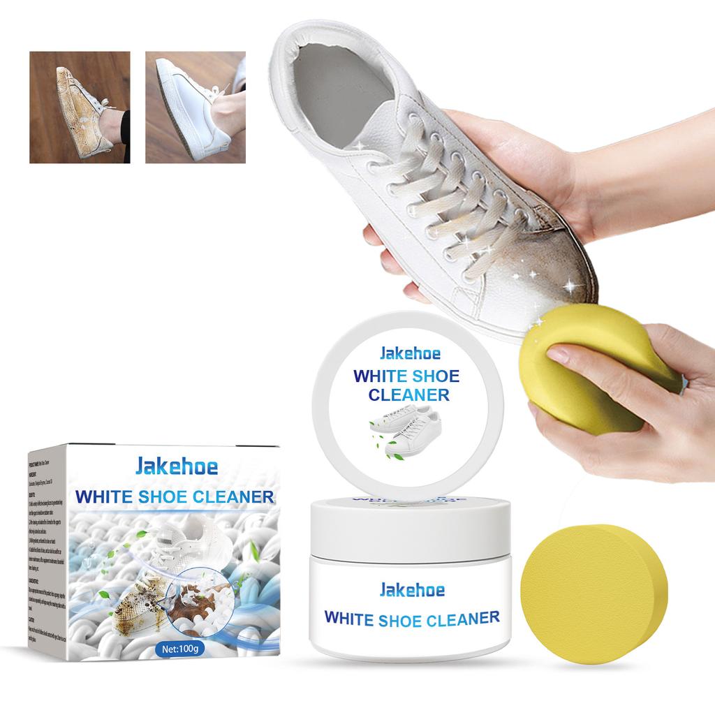 White Shoes Stain Polish Cleaner Čisticí prostředek na skvrny Odstraňte Yellow Edge Cleaner Whiten Cleaning Polish