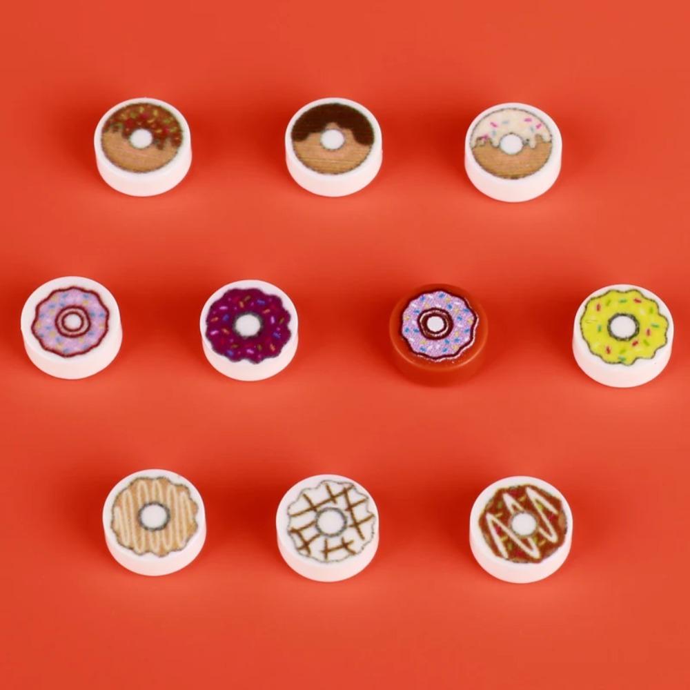 Food Printed Tiles Passport Plane Ticket Building Blocks Sushi Pizza Sound Compass Map Milk Juice Sauce Dessert Bricks Toy