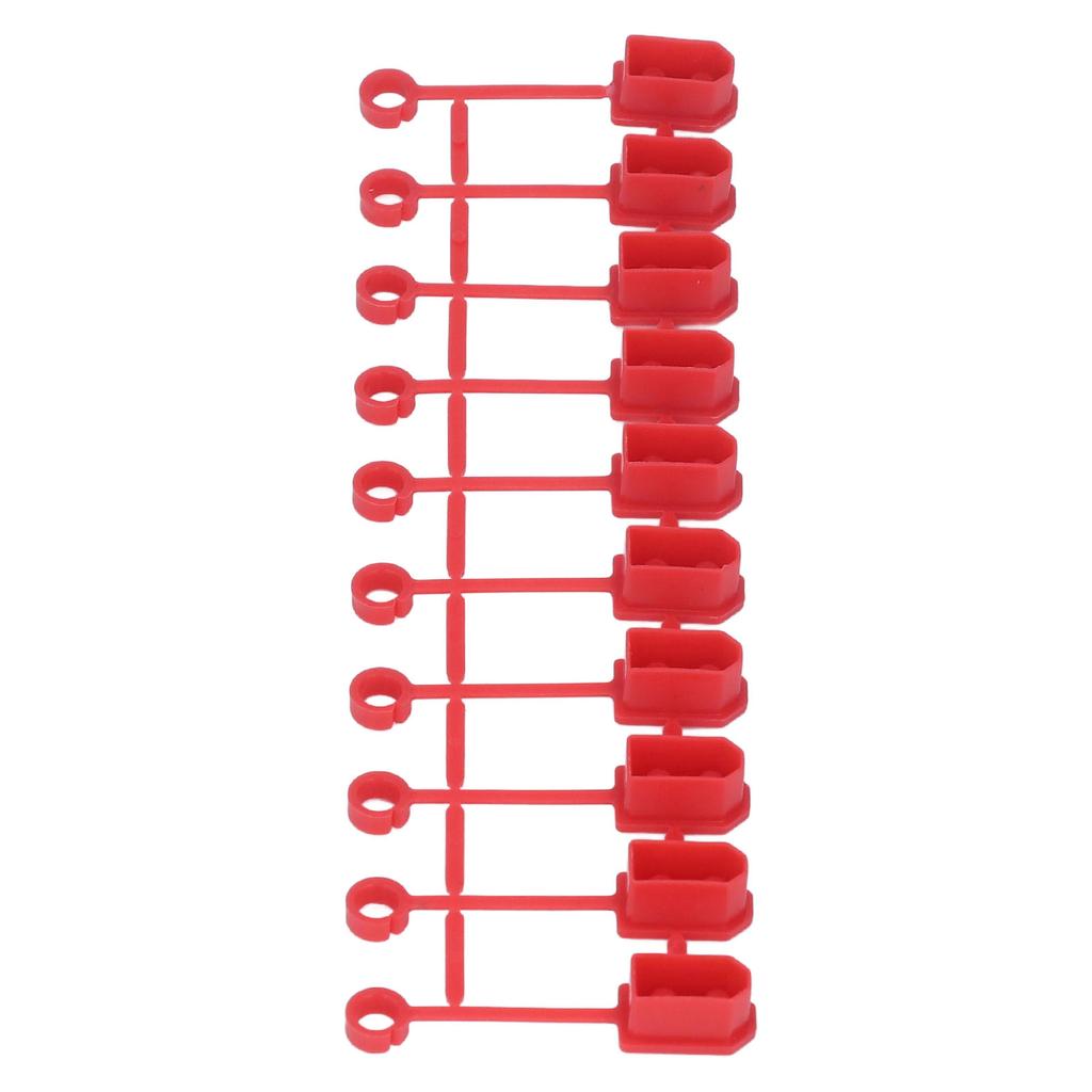 30Pcs Drone Lithium Battery Terminal Covers Waterproof Dustproof Lithium Battery Plug Protective Case for XT60 Plug