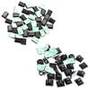 30pcs Black Adjustable Cable Clips Desktop Cable Management Cord Organizer Wall Clip for TV PC Laptop Ethernet Cable