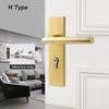 Competitive Price Privacy Door Knob Lock Easy Install  Lever Door Lock Handles Set Replacement Kit With All Screws Installation