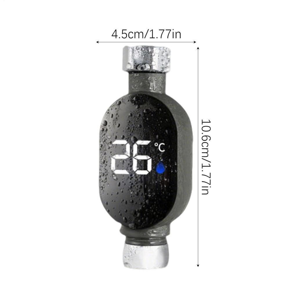 Termometro Digitale LED per Doccia Impermeabile Monitor Intelligente per Bagnetto Bambino Bagno Accurato Sicuro Spegnimento Automatico Durevole