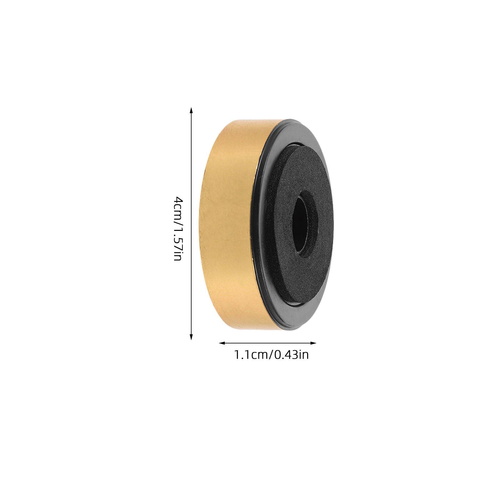 

20Pcs Sound Isolating Speaker Feet 40x11mm Vibration Dampening Pads Universal Anti-Vibration Pads for Loudspeaker Turntable золотистий