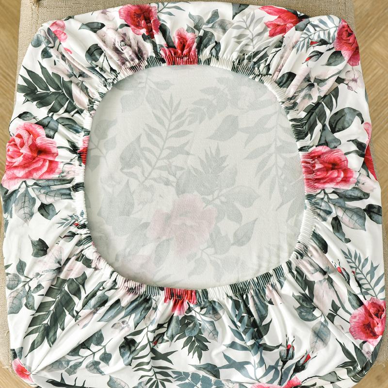 Floral Chair Covers For Dining Room Printed Stretchable Dining Chair Slipcover Washable Removable For Kitchen Hotel Restaurant