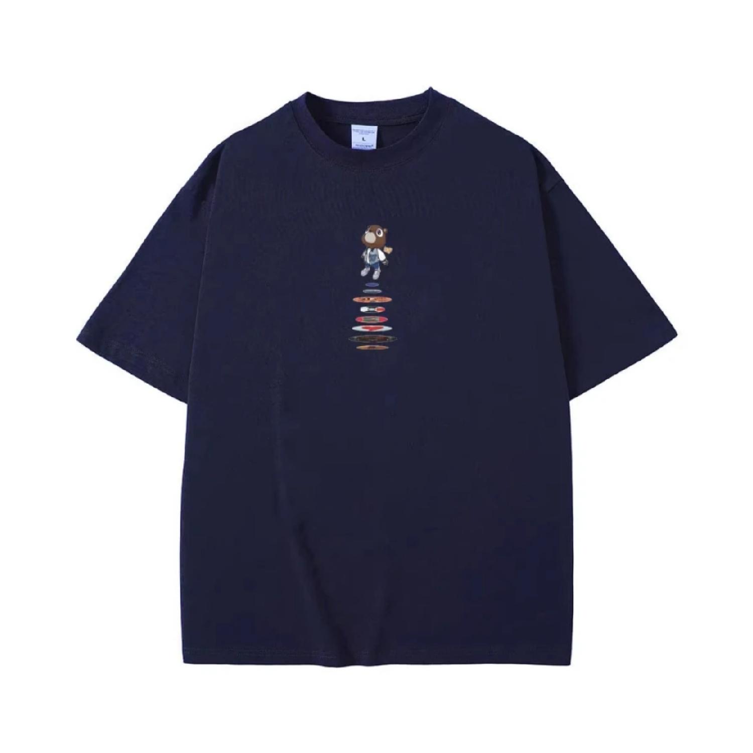 

Best Famous Rapper Kanye West Graduation The College Dropout Graphics Tshirt Men Hip Hop Vintage T-shirts Male Oversized T Shirt XXXXXL чорний